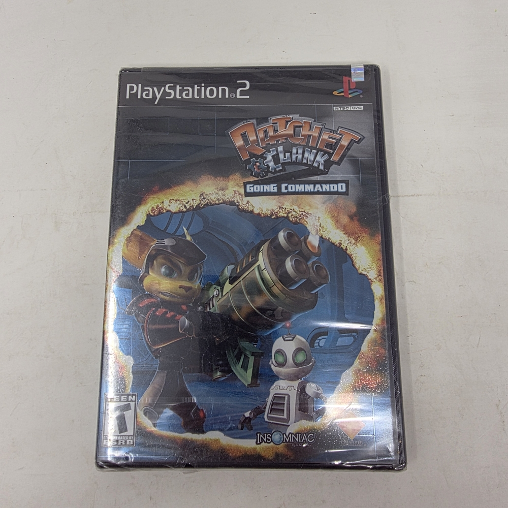 PS2 Ratchet & Clank Going Commando Sony PlayStation 2 2003 NEW sealed NIP